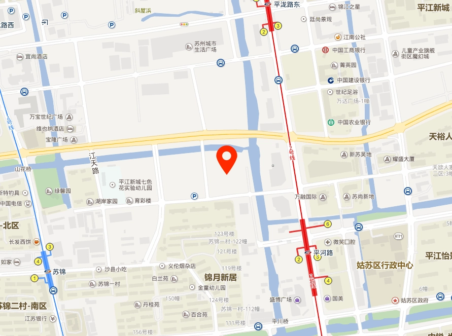 星健中心地图位置